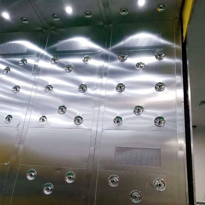 Large Cargo SUS304 Clean Room Air Shower Rapid Roll Up Shutter Doors